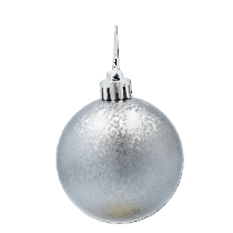 Chomik - Set mit 9 Christbaumkugeln, 6 cm, in Oliv-, Kupfer- und Graphitfarben – GIF7337