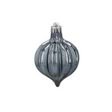 Chomik - Set mit 12 Christbaumanhängern, 6 cm, in Oliv-, Kupfer- und Graphitfarben, Röhre *7412
