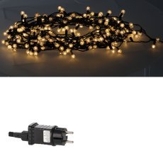 LED-Lichterkette Cherry Ball 200 Lichter, warmweiß, Länge 3 + 16 m *9966
