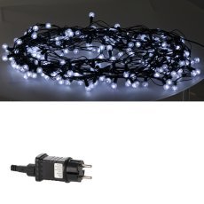 LED-Lichterkette Cherry Ball 200 L, kaltweiß, Länge 3 + 16 m *9973