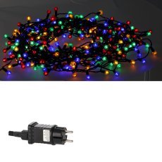 LED-Lichterkette Cherry Ball 200 L, mehrfarbig, Länge 3 + 16 m *9980