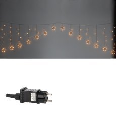 Lichtervorhang – Sterne 136L – warmweiß, Länge 3 + 3 m – LED0030