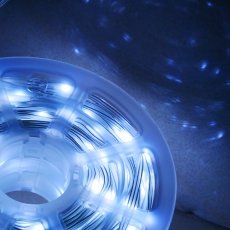 LED-Microlichterkette auf Rolle, 500 Lichter, kaltweiß, Länge 3 + 50 m *0122