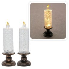 Chomik - LED-Kerze 7,1 x 7,1 x 21,1 cm, verschiedene Designs *2560