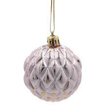 Chomik - Kpl. 20 Weihnachtsornamente rosa / blau *5294