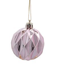 Chomik - Kpl. 20 Weihnachtsornamente rosa / blau *5294