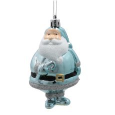 Chomik - Kpl. 20 Weihnachtsornamente rosa / blau *5294