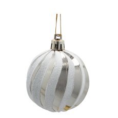 Chomik - Kpl. 20 Weihnachtsornamente rosa / blau *5294