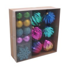 Chomik - 30-teiliges Weihnachtskugel-Set – BAI5317