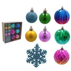 Chomik - 30-teiliges Weihnachtskugel-Set – BAI5317