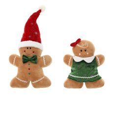 Honiggebäck Weihnachtsfigur – Bub / Mädchen 30 x 10 x 63 cm *5614