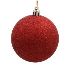 Chomik - Set mit 30 Weihnachtskugeln in Rot / Silber / Gold *5331