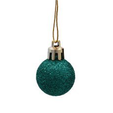 Chomik - Set mit 72 Weihnachtskugeln, 3 cm, Farbmix *5850