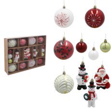 Set mit 23 Weihnachtsanhängern – BIK7168
