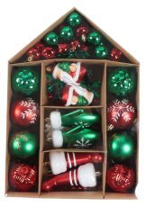 Set mit 66 Christbaumkugeln - BIK7175