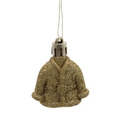 Chomik - Set aus 24 Weihnachtsornamenten – Mix Opak = 12-tlg. *7205