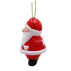 Chomik - Set mit 6 Weihnachtsanhängern – Muster-Mix, Ø 7 cm *7212