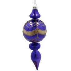 Chomik - Set mit 3 Christbaumschmuck-Spitzen – Farbmix, 17 cm, Packung = 12 Sets *7342
