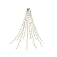 LED-Lichterkette mit Ring 1,8 m, 216 LEDs, warmweiß, für innen und außen *8042