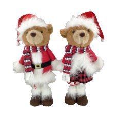 Weihnachtsbär mit verstellbaren Beinen 30–45 cm Bub / Mädchen *9667
