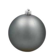 Chomik - Set aus 4 Christbaumkugeln, 10 cm, in Champagner-, Grau- und Weißtönen *0028
