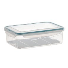 Rechteckige Aufbewahrungsbox Saver Box 2,6 l mit Abtropfeinsatz *4054