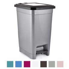 Schmaler Abfalleimer 25 l mit Pedal *0963