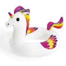 Aufblasbarer Einhorn-Schwimmring Ø 119 cm x 91 cm *7432