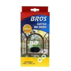 Insektenschutznetz für Fenster 150x180 – schwarz – ROS6069
