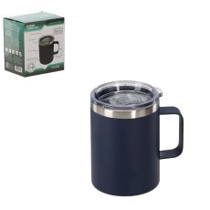 Thermobecher mit Henkel 350 ml dunkelblau – ETA4019