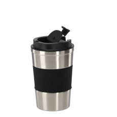 Chomik - Thermobecher 350 ml für unterwegs mit rutschfestem Überzug - ETA4040