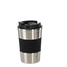 Chomik - Thermobecher 350 ml für unterwegs mit rutschfestem Überzug - ETA4040