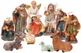 Chomik - Weihnachtsfiguren-Set, 11-teilig, 5,5 cm – RAI4466