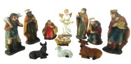 Weihnachtsfiguren-Set, 11-teilig, 5,5 cm – RAI4466