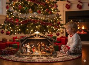 Chomik - Weihnachtsfiguren-Set, 11-teilig, 5,5 cm – RAI4466