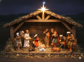 Chomik - Weihnachtsfiguren-Set, 11-teilig, 5,5 cm – RAI4466