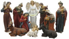 Weihnachtsfiguren-Set, 11-teilig, 41 cm – RAI2112