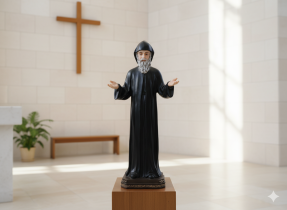 Chomik - Figur des hl. Charbel 40 cm - RAI6179