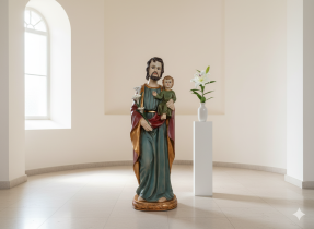 Chomik - Figur des Hl. Josef 61 cm - RAI6209