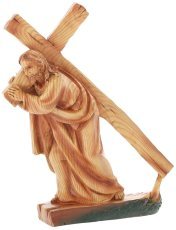 Chomik - Figur Jesus mit Kreuz - REL6163