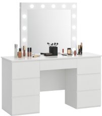 Schminktisch mit LED-Spiegel – PHO2305