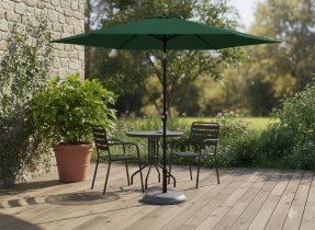 Chomik - Betonständer für Sonnenschirm 16 kg – grau – GAO0902