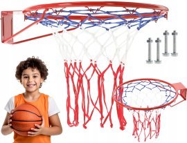 Chomik - Basketballkorb mit Netz Ø 45 cm - TIS7505
