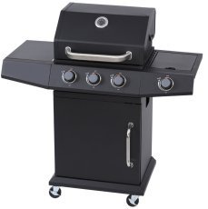 Gasgrill 3+1 mit Regler 10,3 kW - BBQ8069