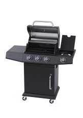 Chomik - Gasgrill 3+1 mit Regler 10,3 kW - BBQ8069