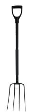 Chomik - Heugabel mit 4 Zinken und 120 cm langem Stahlstiel - FUR4044