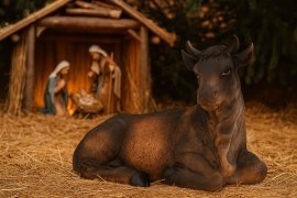 Chomik - Figur Kuh - LIG3068