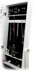 Chomik - Schmuckschrank mit Spiegel Grand – Weiß – PHO5782