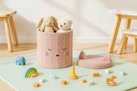 Chomik - Faltbarer Hocker mit Stauraum – PHO4236