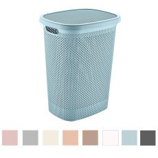 Wäschekorb Diamond mit Deckel 60 L - HOB081040